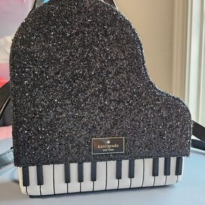 Kate Spade Jazz Things Up Piano Novelty Purse Clutch Crossbody